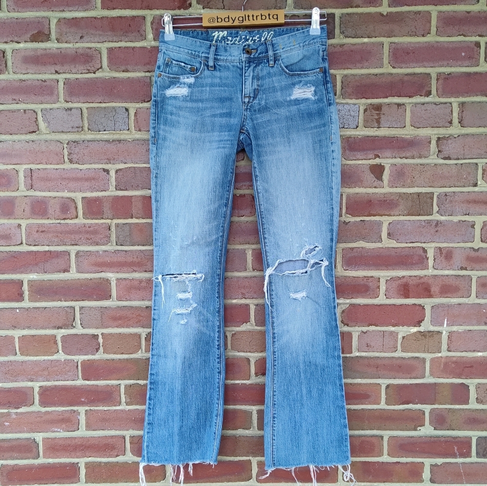 MADEWELL Bootlegger Jeans
